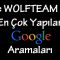 2015’de Wolfteam Hakkında Google’da En Çok Yapılan Aramalar