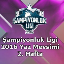 Türkiye Şampiyonluk Ligi 2016 Yaz Mevsimi 2. Hafta Maç Özetleri
