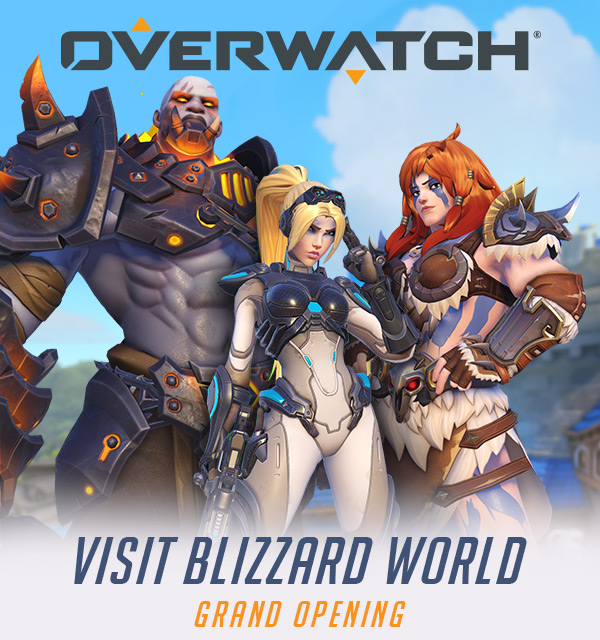 Overwatch’da Blizzard World’ün Büyük Açılışı!