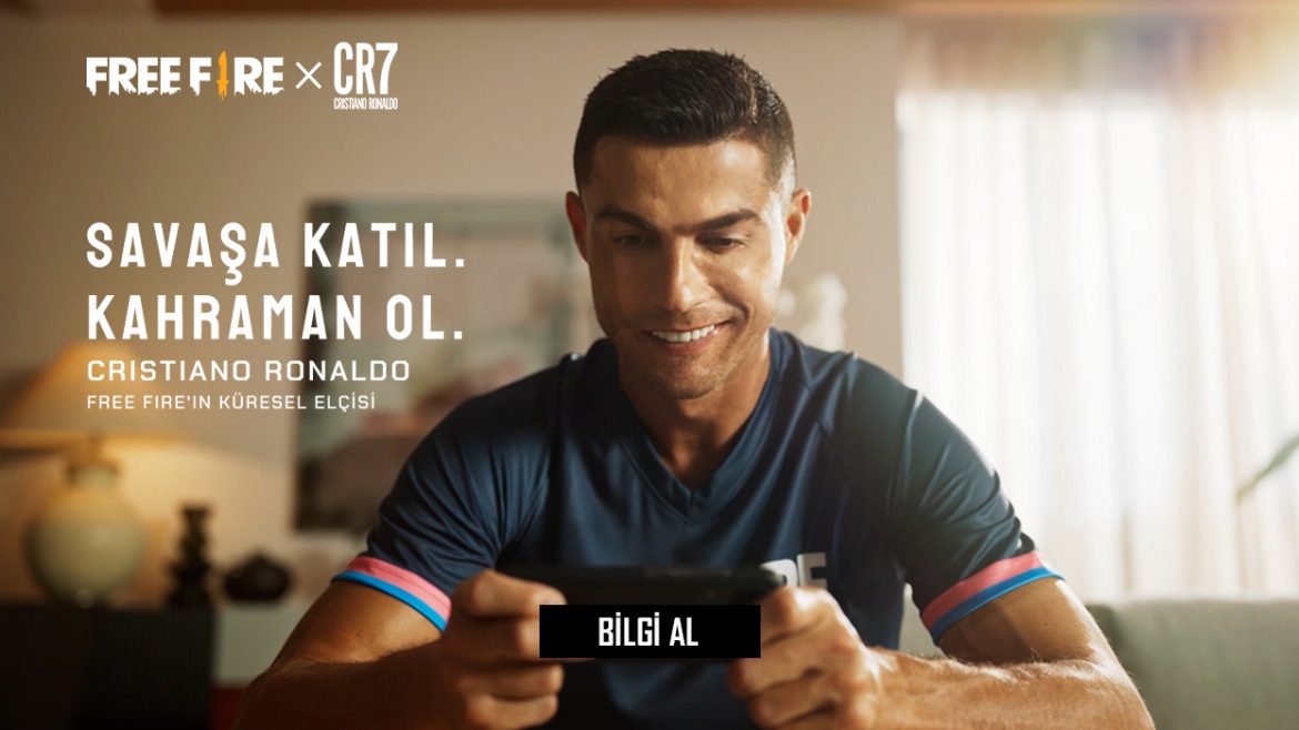 Free Fire’ın Anlaştığı İsim Belli Oldu: Cristiano Ronaldo Şimdi Free Fire’da!