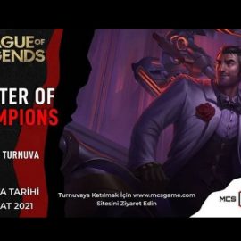 MCSGame Master of Champions League of Legends 1vs1 Turnuvası Duyuruldu!
