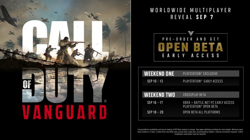 Call Of Duty: Vanguard Oyununun Beta Ve Alfa Sürümlerinin Çıkış Tarihi Belli Oldu!